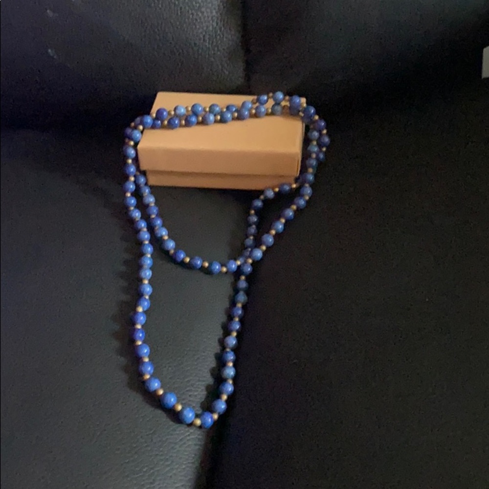 22’ lapis necklace